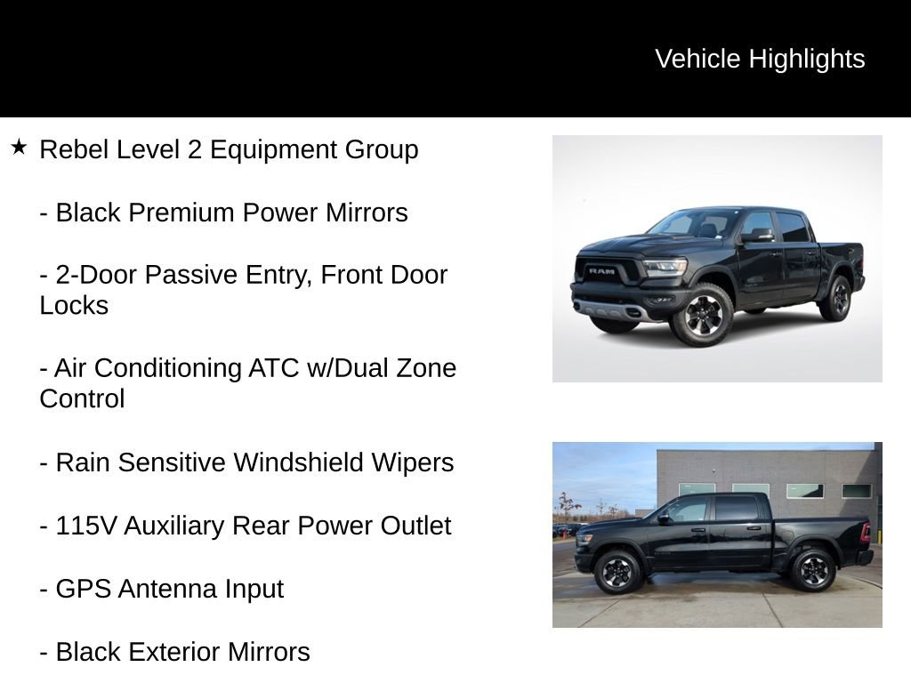 Used 2022 RAM 1500 Rebel w/ G/T Package image 11