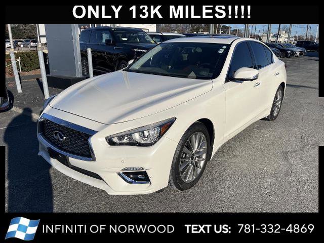 Certified 2023 INFINITI Q50 Luxe w/ Cargo Package image 1