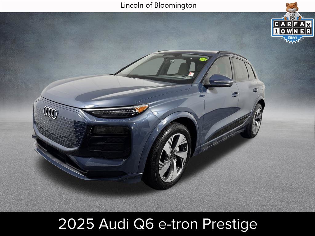 Used 2025 Audi Q6 e-tron Prestige w/ Beige Warm Weather Package