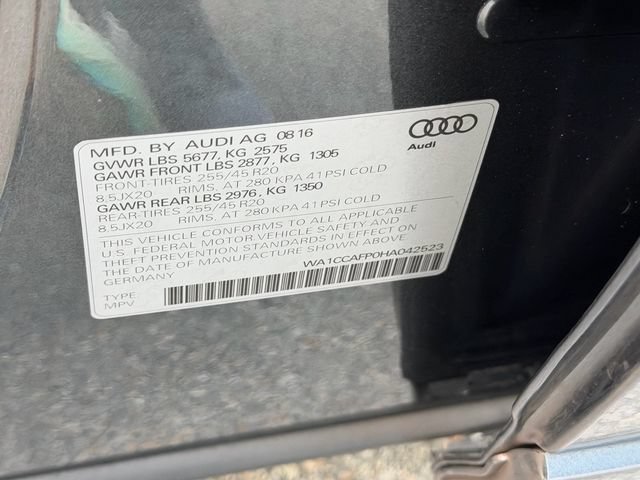 Used 2017 Audi SQ5 Premium Plus w/ Technology Package AWD/4WD image 18