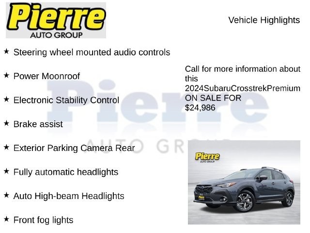 Used 2024 Subaru Crosstrek 2.0i Premium AWD/4WD image 15