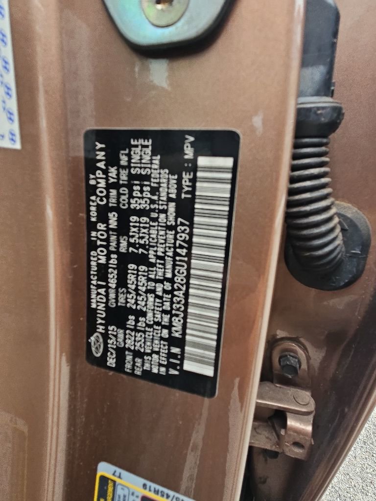 Used 2016 Hyundai Tucson Limited w/ Option Group 03 FWD image 27