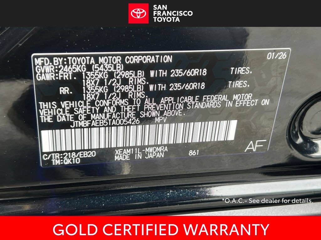 Certified 2026 Toyota bZ FWD image 42