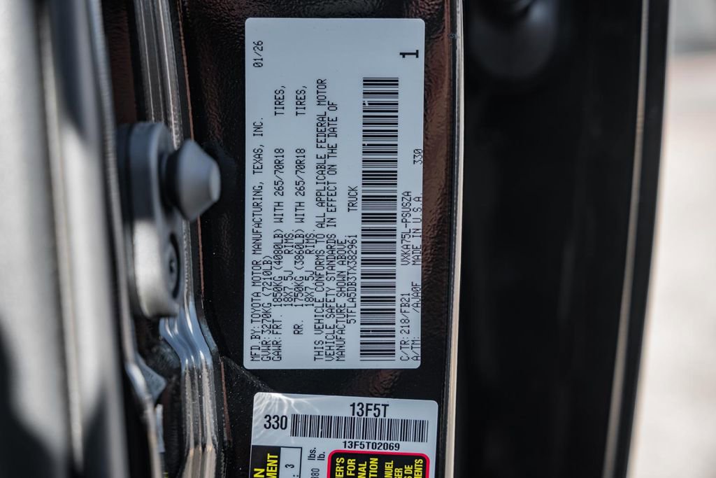 New 2026 Toyota Tundra SR5 image 40