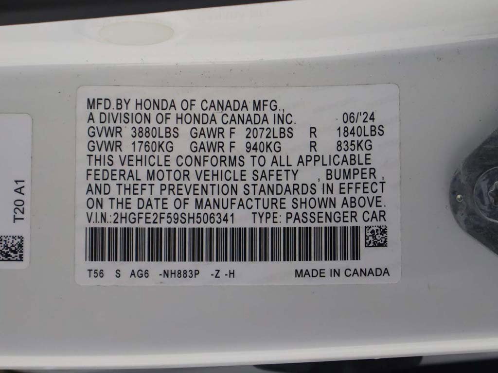 Used 2025 Honda Civic Sport image 48