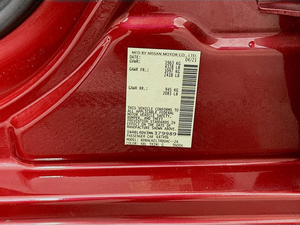 Used 2021 Nissan Altima 2.5 SV w/ SV Premium Package image 29