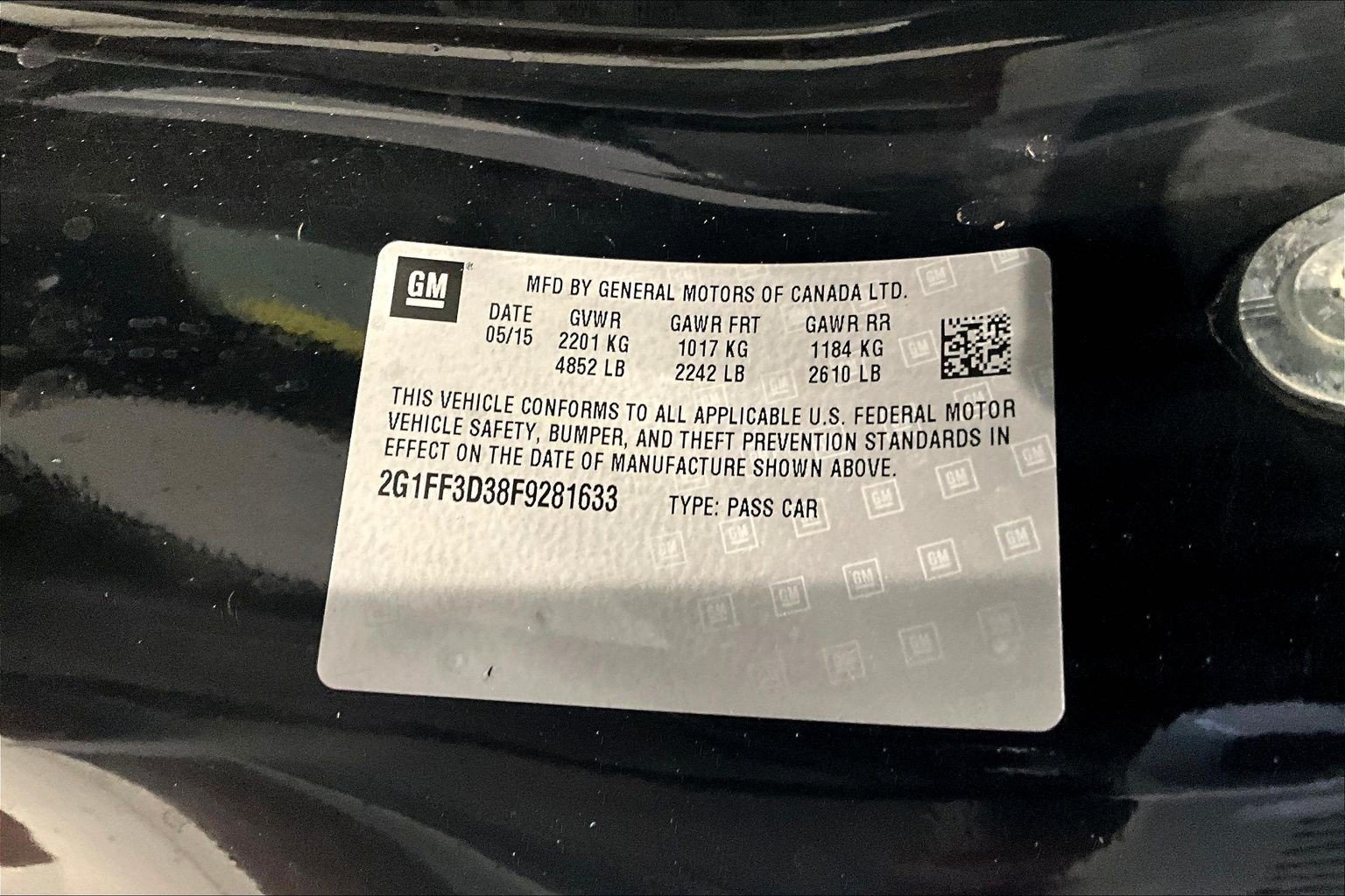 Used 2015 Chevrolet Camaro LT w/ RS Package RWD image 17