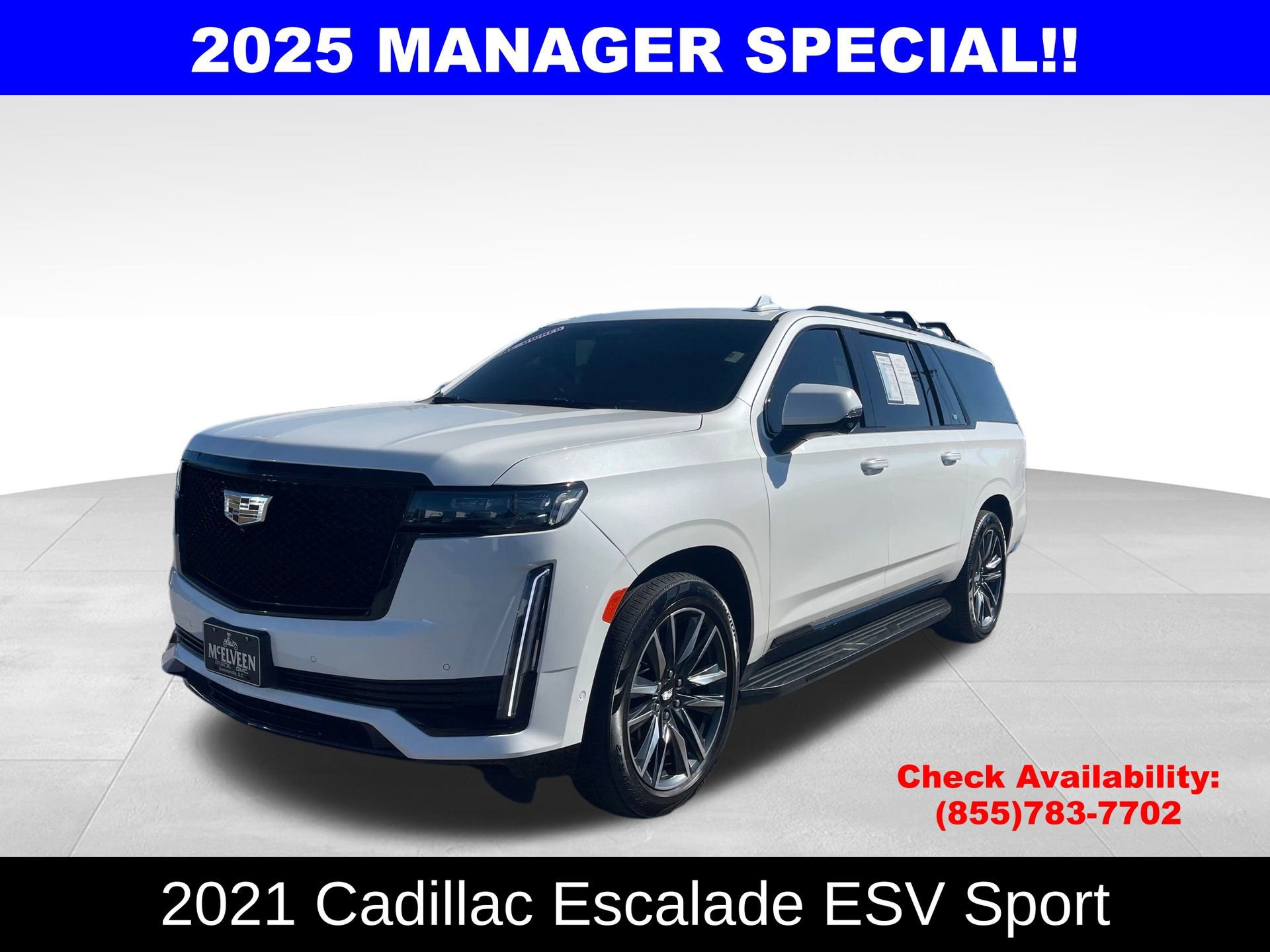 Used 2021 Cadillac Escalade ESV Sport
