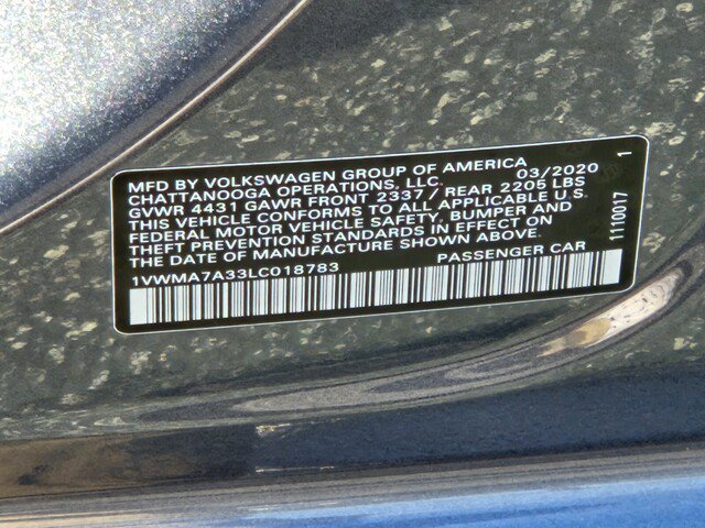 Used 2020 Volkswagen Passat 2.0T R-Line FWD image 27
