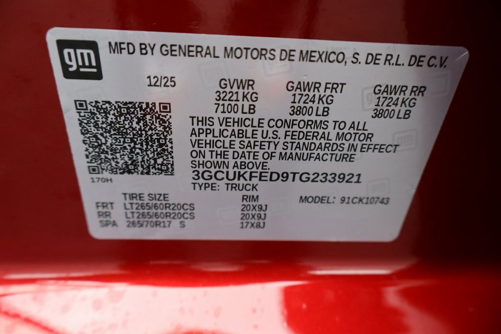 New 2026 Chevrolet Silverado 1500 LT Trail Boss w/ LT Trail Boss Premium Package image 23