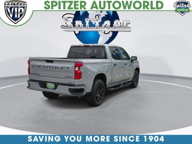 Used 2024 Chevrolet Silverado 1500 Custom w/ Turbomax Blackout Package AWD/4WD image 9