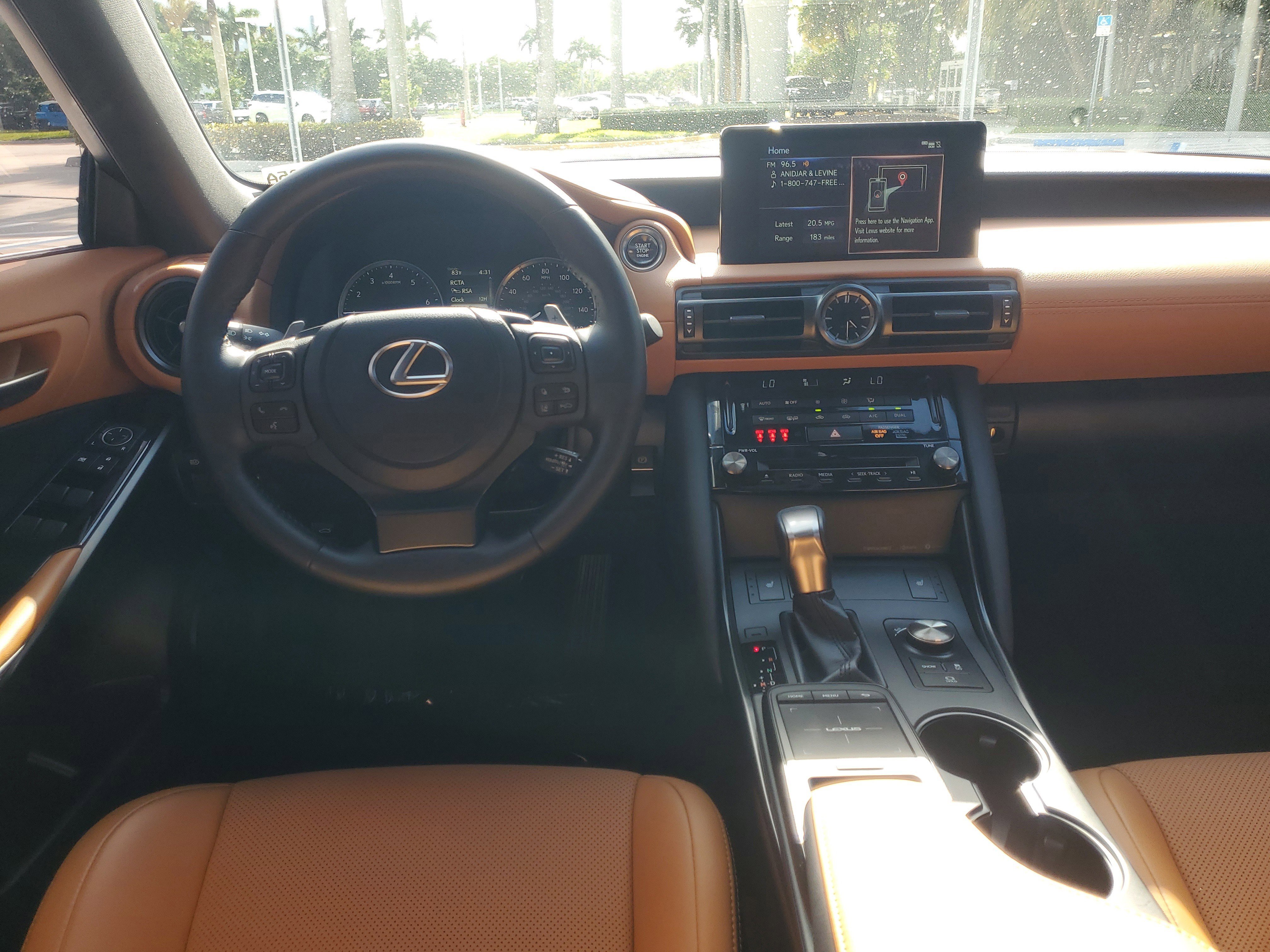 Used 2025 Lexus IS 350 F Sport w/ Accessory Package 2 RWD image 13