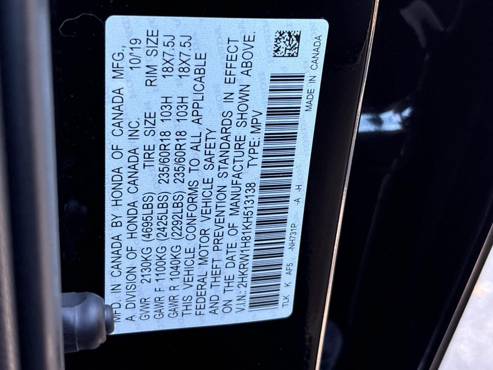 Used 2019 Honda CR-V EX-L image 43