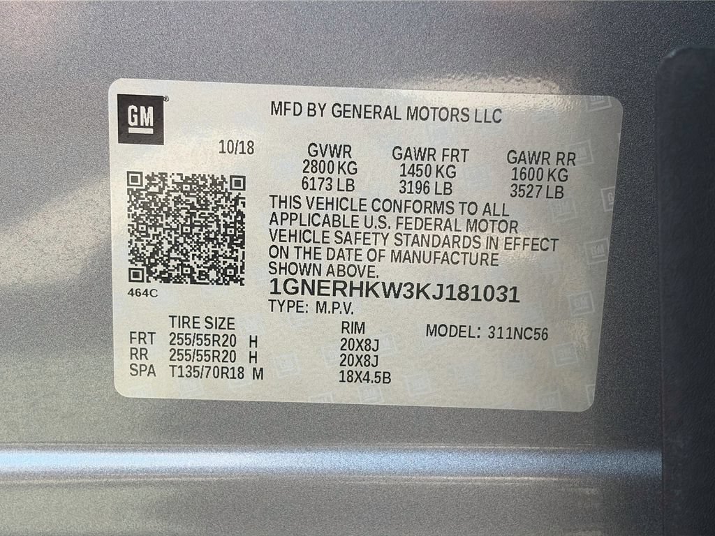Used 2019 Chevrolet Traverse LT w/ LT Premium Package FWD image 35