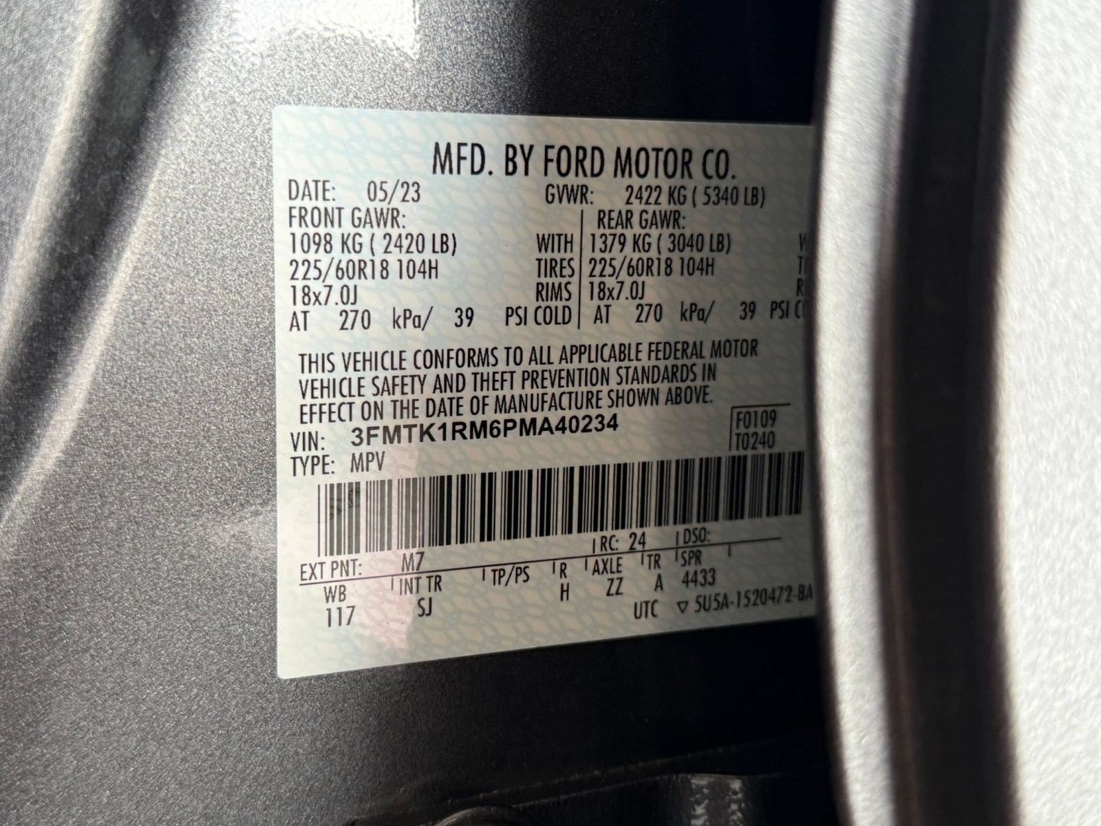 Certified 2023 Ford Mustang Mach-E Select RWD image 26