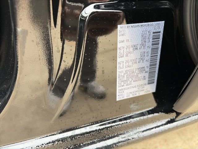 New 2026 Nissan Frontier SV image 24