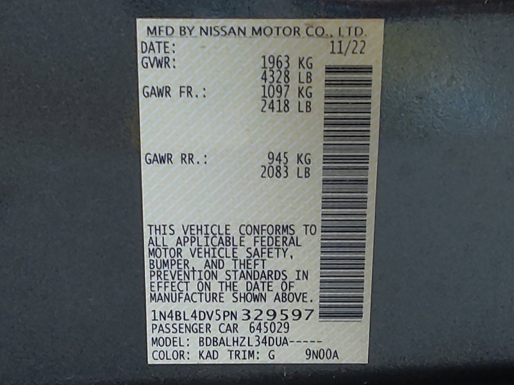 Used 2023 Nissan Altima 2.5 SV image 33