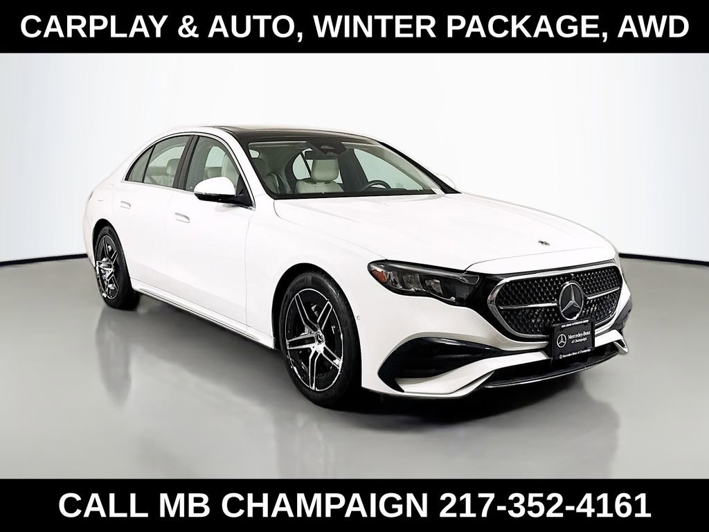 Used 2024 Mercedes-Benz E 350 4MATIC Sedan w/ Winter Package video 1