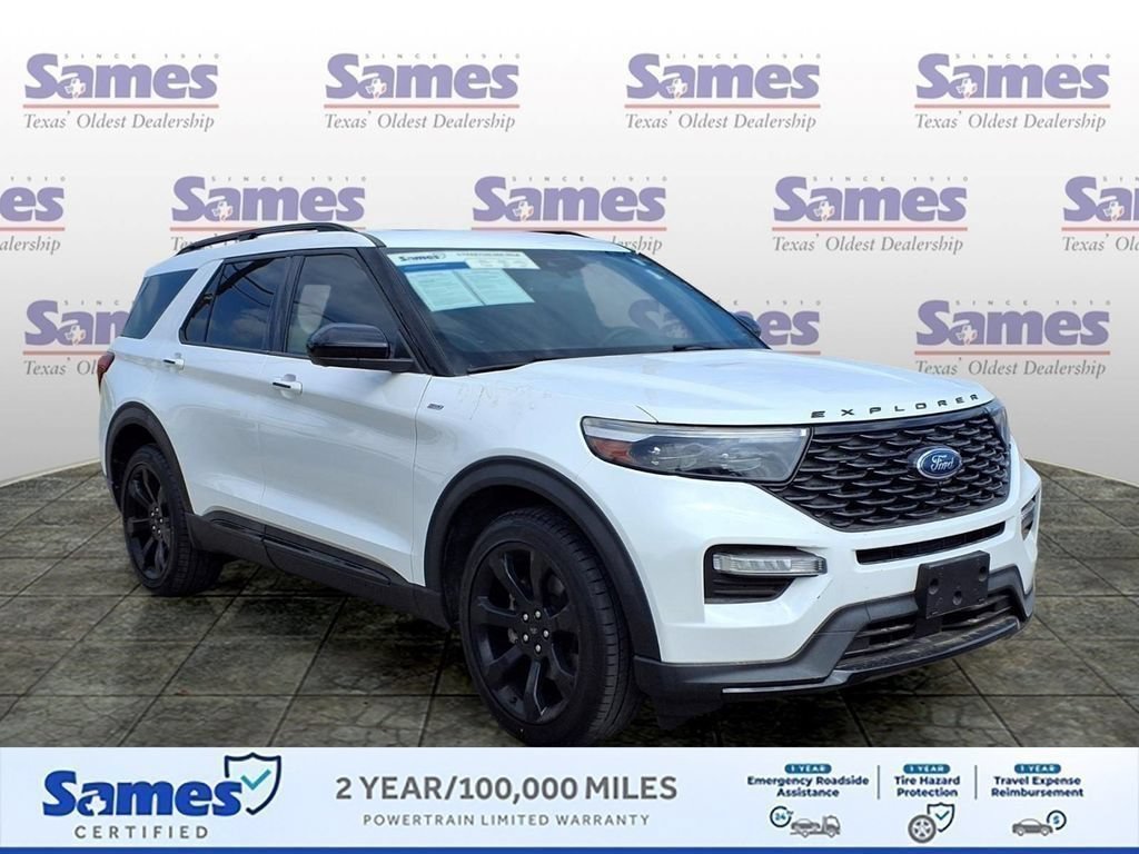 Used 2022 Ford Explorer ST-Line w/ Class IV Trailer Tow Package RWD image 1