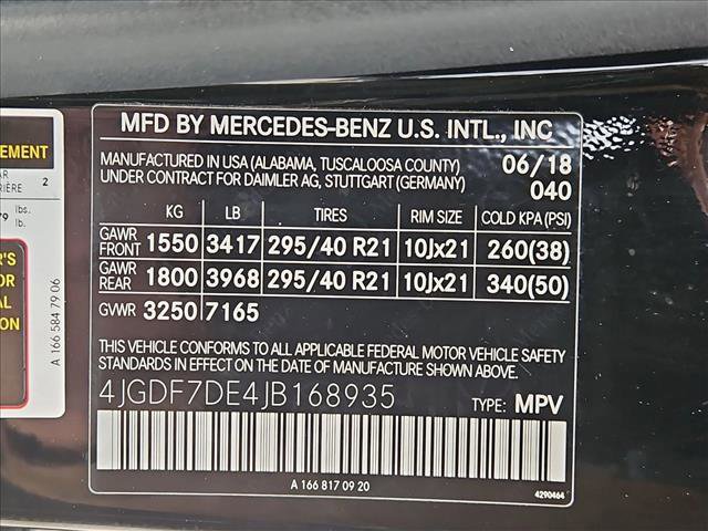 Used 2018 Mercedes-Benz GLS 550 4MATIC image 27