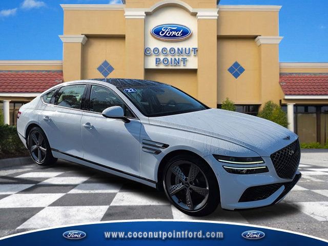 Used 2022 Genesis G80 3.5T Sport w/ Sport Prestige Package image 1