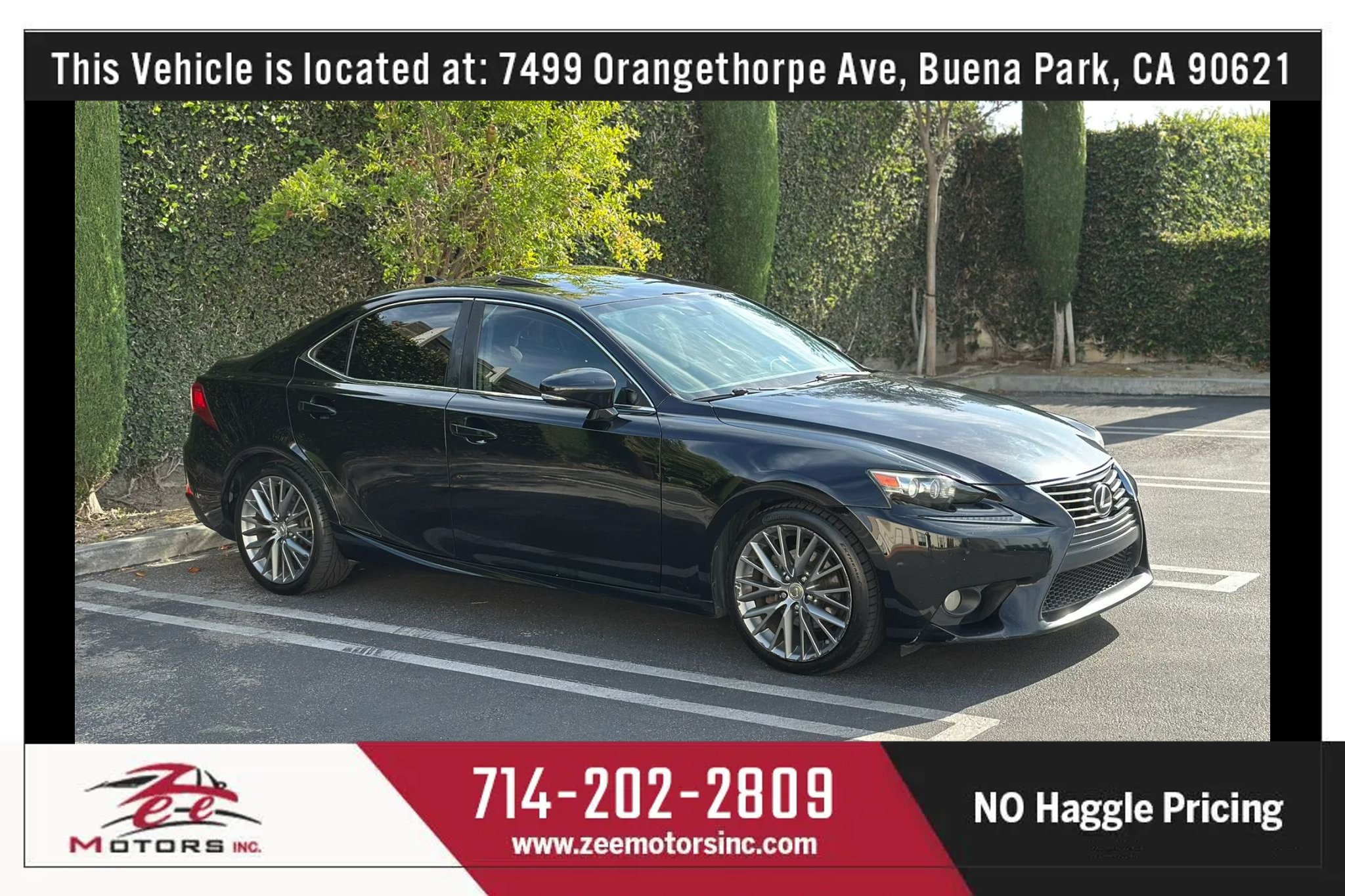Used 2014 Lexus IS 250 w/ Navigation Package RWD image 4