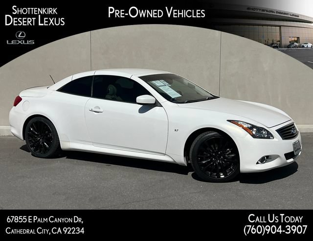 Used 2014 INFINITI Q60 Convertible w/ Premium Package RWD 360° Tour