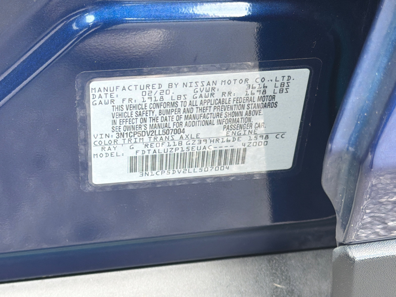Used 2020 Nissan Kicks SR w/ SR Premium Package FWD image 33