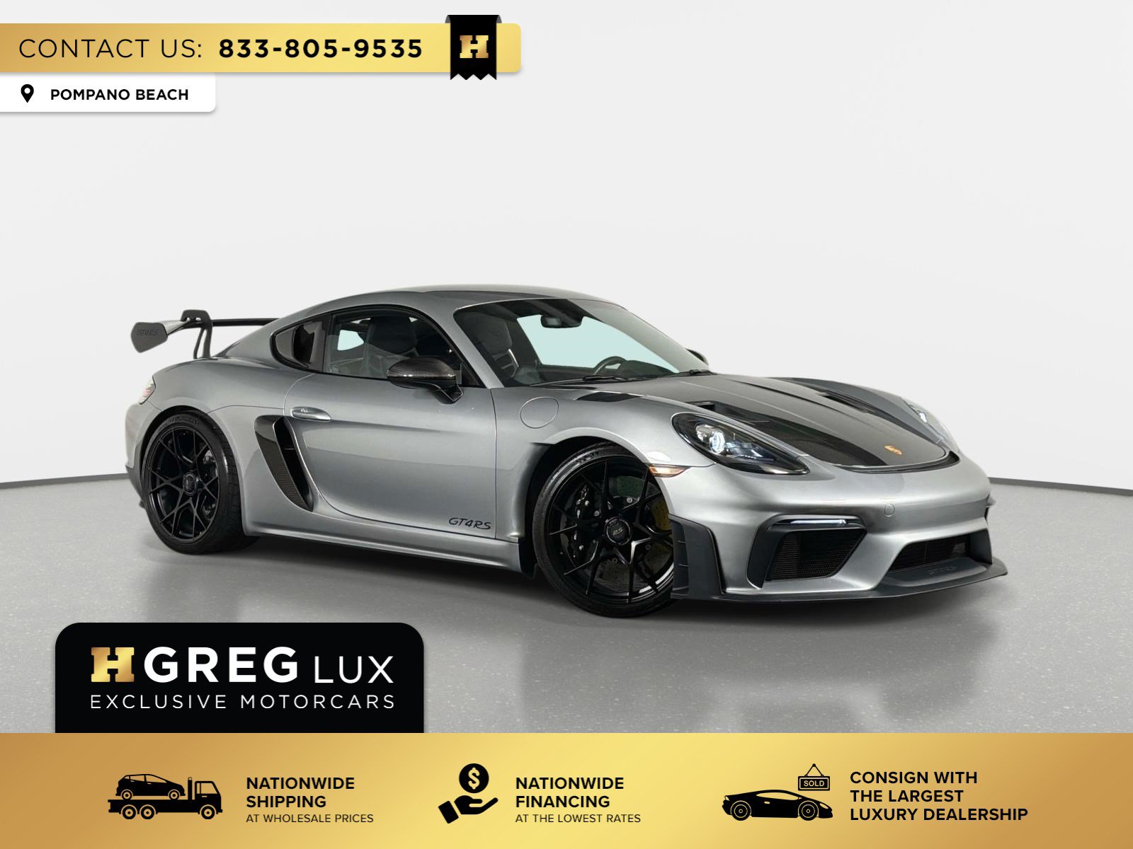 Used 2023 Porsche 718 Cayman GT4 RS w/ Weissach Package RWD video 1