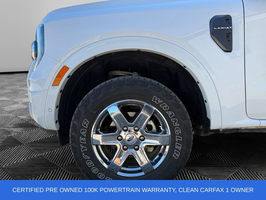Certified 2024 Ford Ranger Lariat w/ FX4 Off-Road Package AWD/4WD image 14