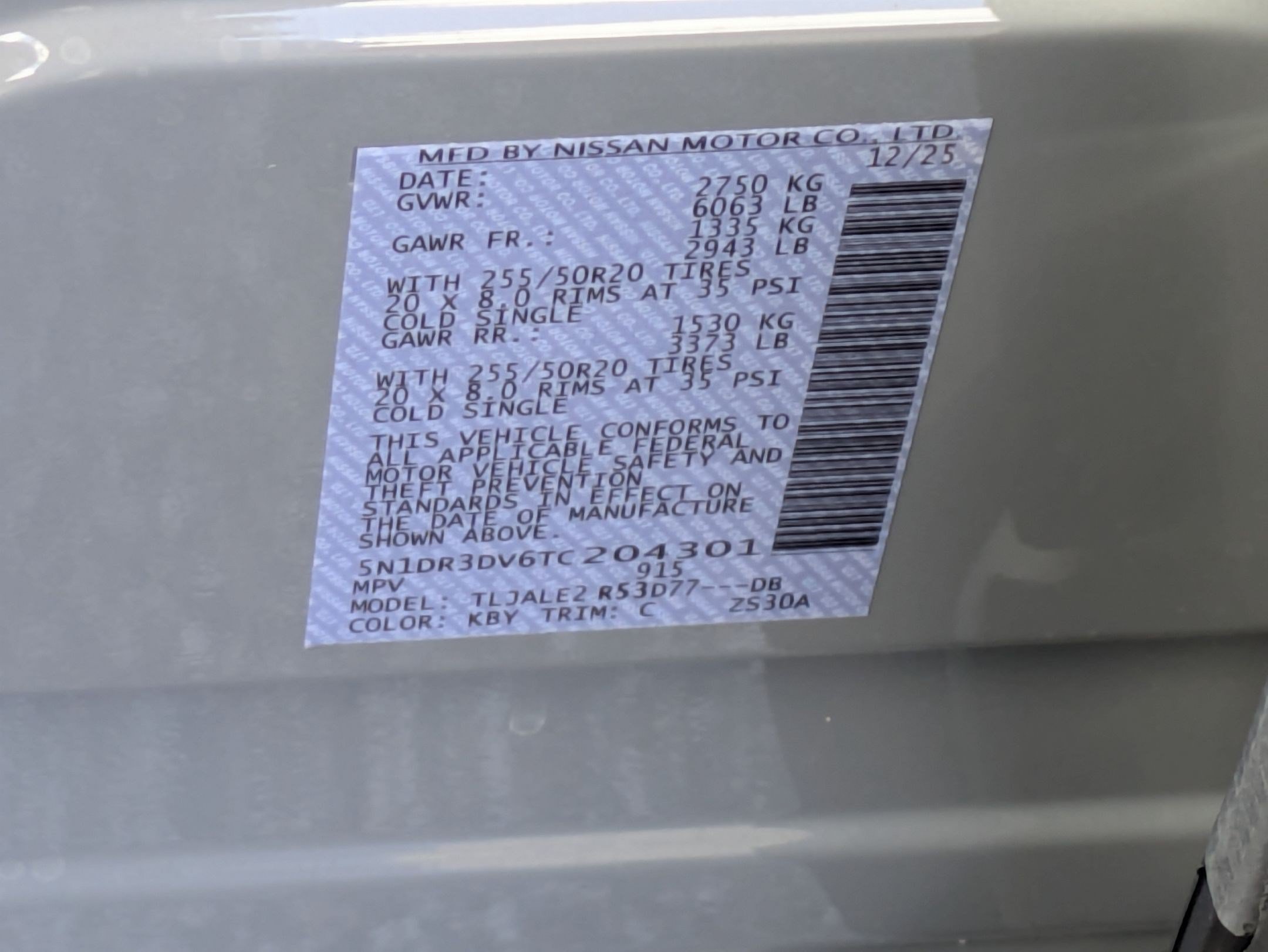 New 2026 Nissan Pathfinder Platinum FWD image 40