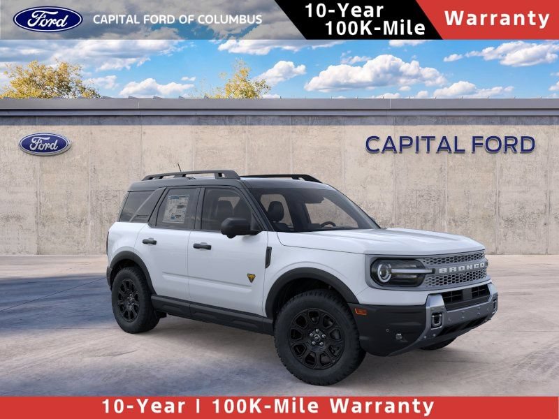 New 2026 Ford Bronco Sport Badlands w/ Badlands Tech Package AWD/4WD 360° Tour