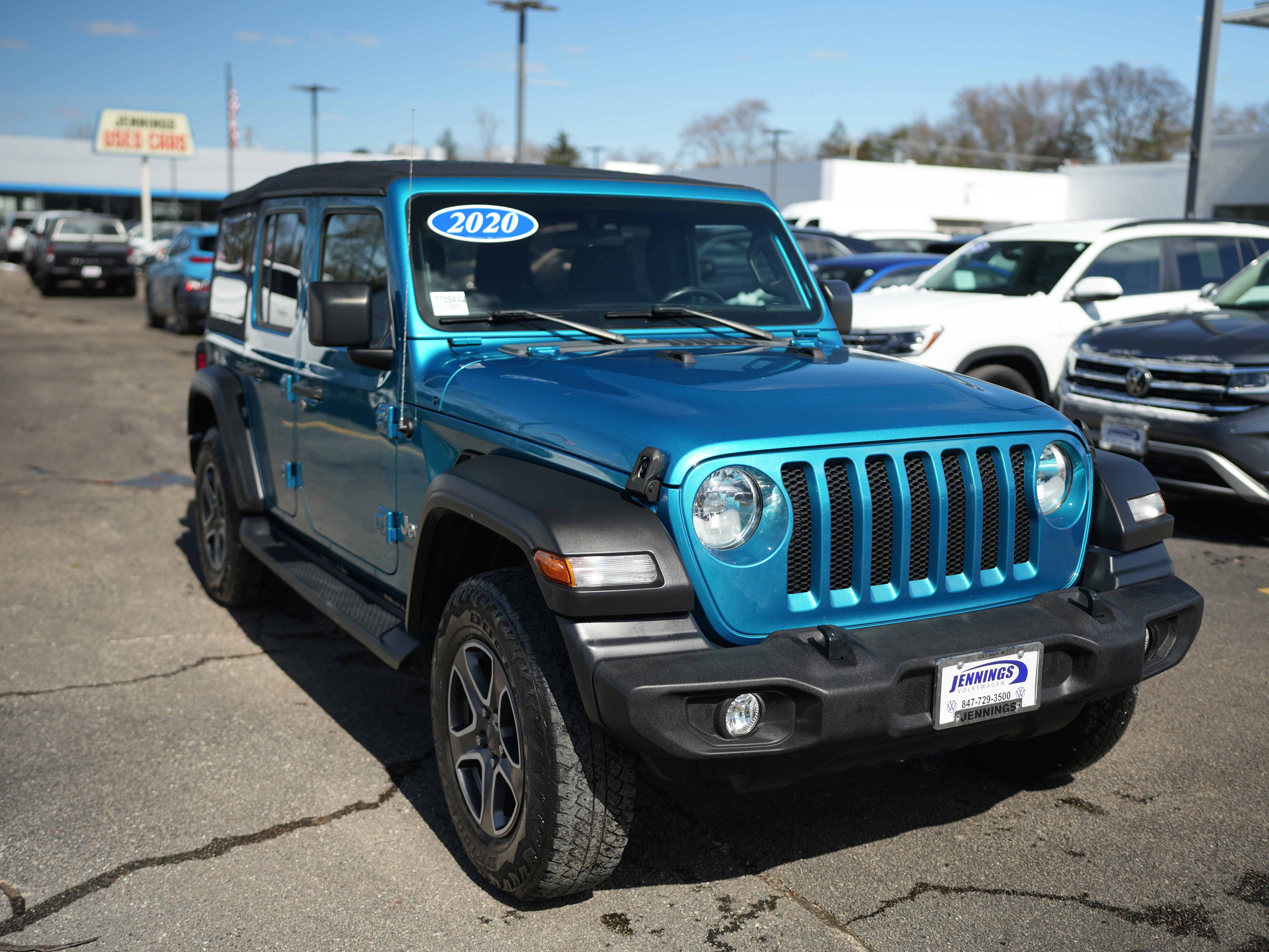 Used 2020 Jeep Wrangler Unlimited Sport S image 1