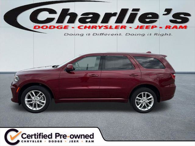 Certified 2022 Dodge Durango GT