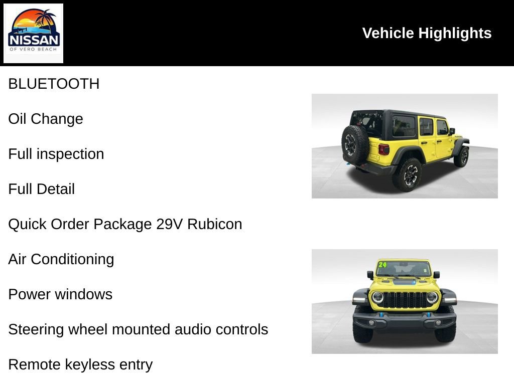 Used 2024 Jeep Wrangler Unlimited Rubicon 4xe image 18