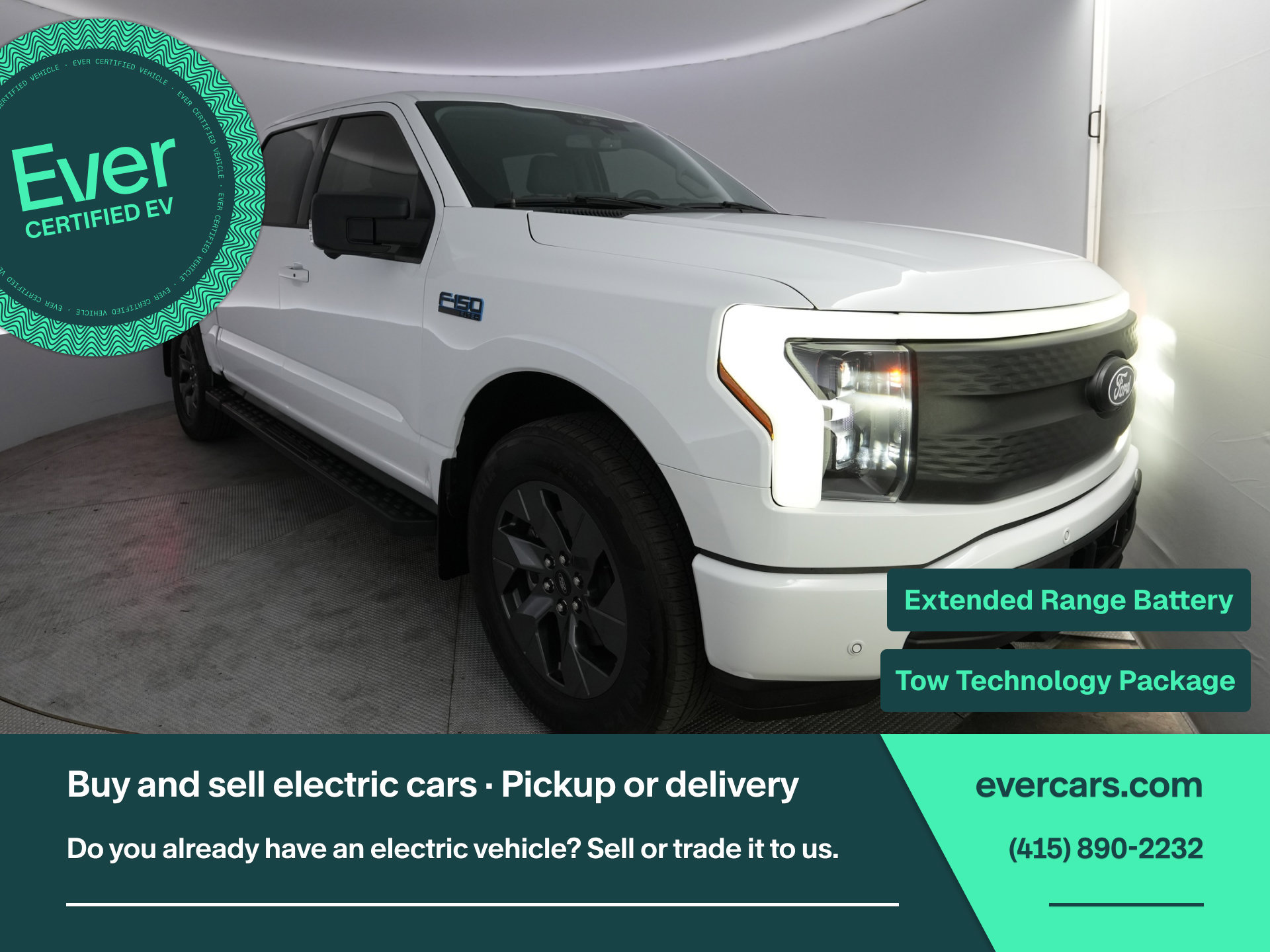Used 2025 Ford F150 Lightning Flash AWD/4WD image 1