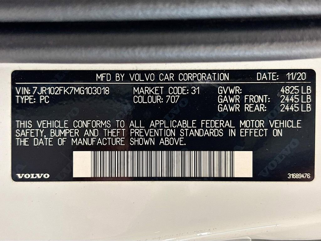 Used 2021 Volvo S60 T5 Momentum image 25