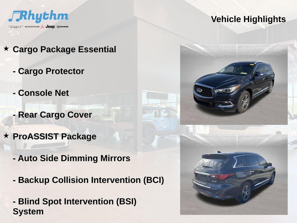 Used 2019 INFINITI QX60 Luxe w/ Essential Package AWD/4WD image 11
