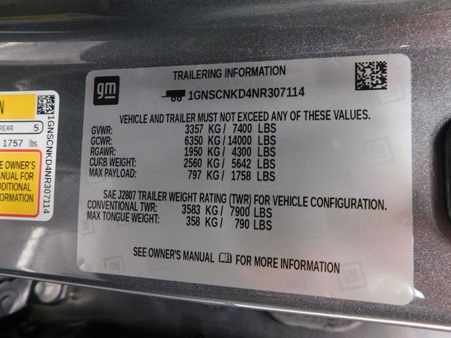 Used 2022 Chevrolet Tahoe LT w/ LT Signature Plus Package image 39