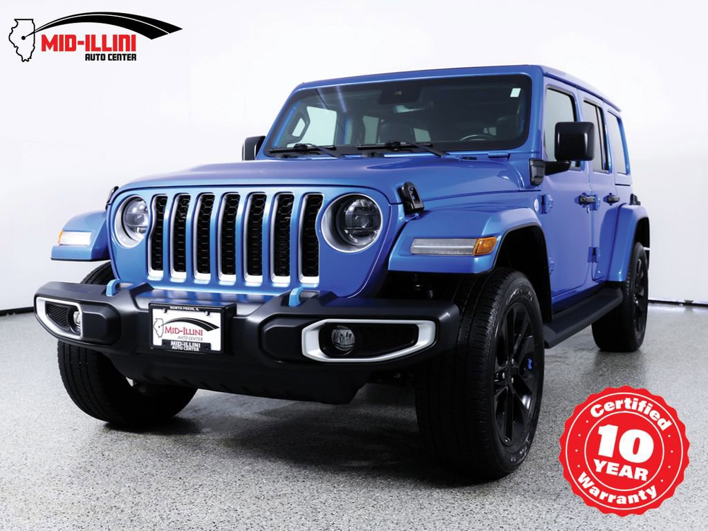 Used 2023 Jeep Wrangler Unlimited Sahara w/ Cold Weather Group AWD/4WD image 1