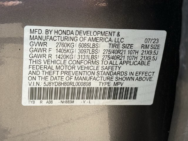 Certified 2024 Acura MDX Type S w/ Advance Package AWD/4WD image 33