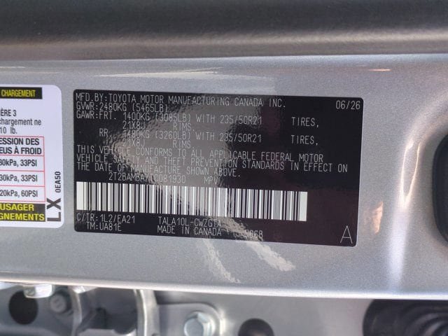 New 2026 Lexus RX 350 Premium FWD image 22