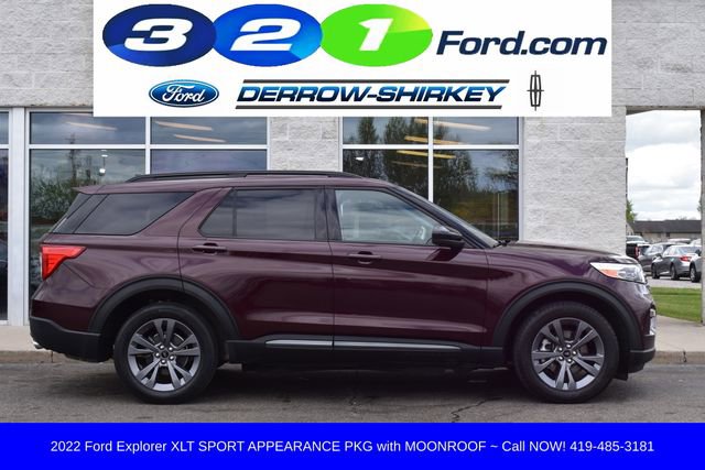 Used 2022 Ford Explorer XLT w/ Equipment Group 202A AWD/4WD image 3