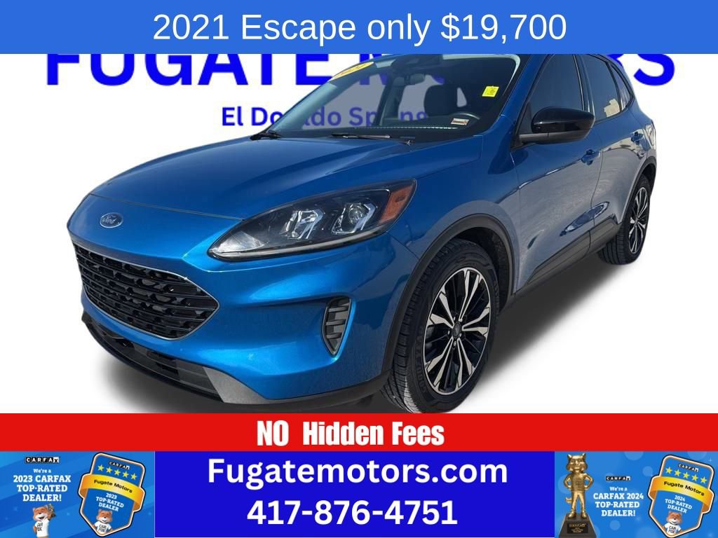 Used 2021 Ford Escape SE w/ SE Sport Appearance Package image 1