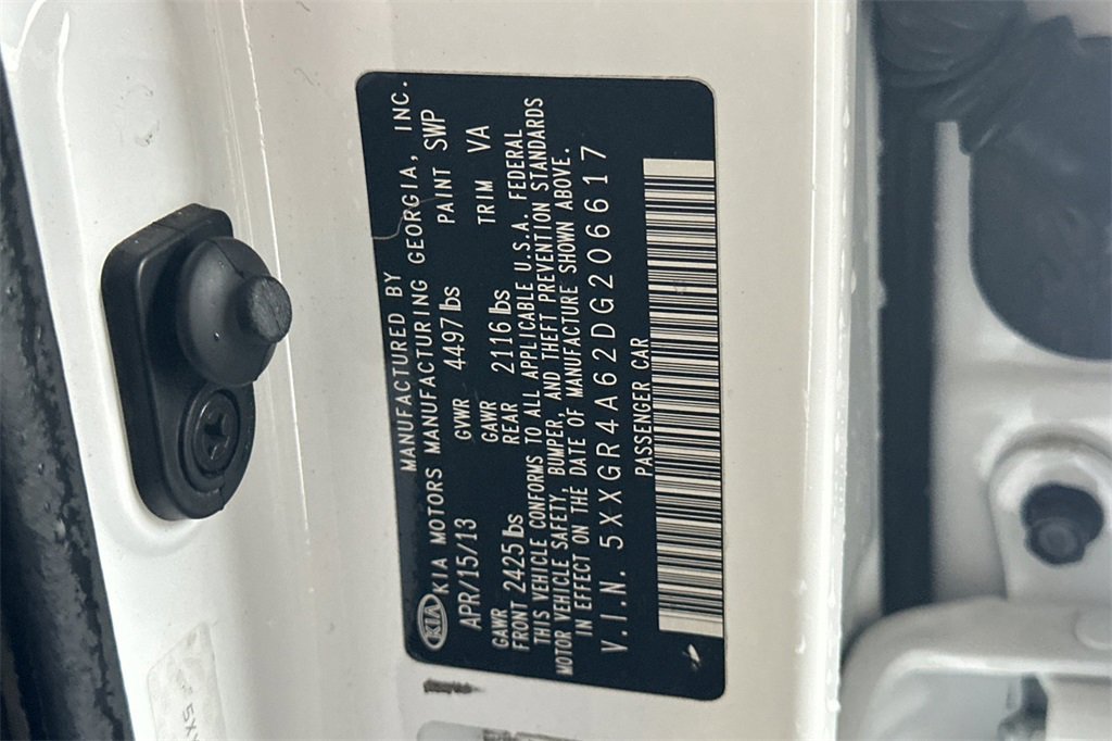 Used 2013 Kia Optima SX w/ Limited Pkg image 34