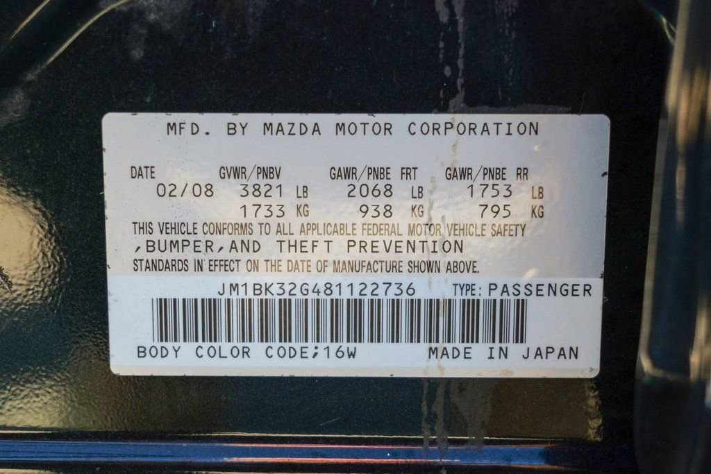 Used 2008 MAZDA MAZDA3 i Touring Value image 46