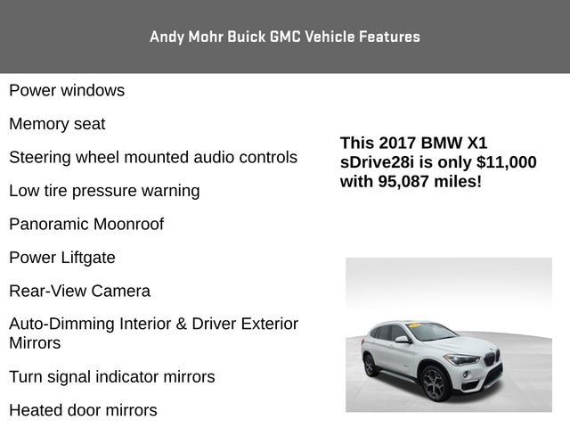 Used 2017 BMW X1 sDrive28i image 8