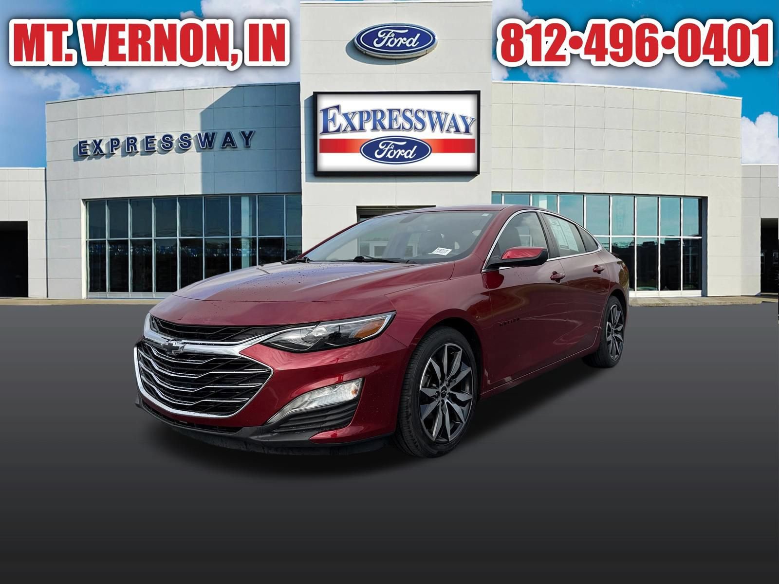 Used 2021 Chevrolet Malibu RS FWD image 2