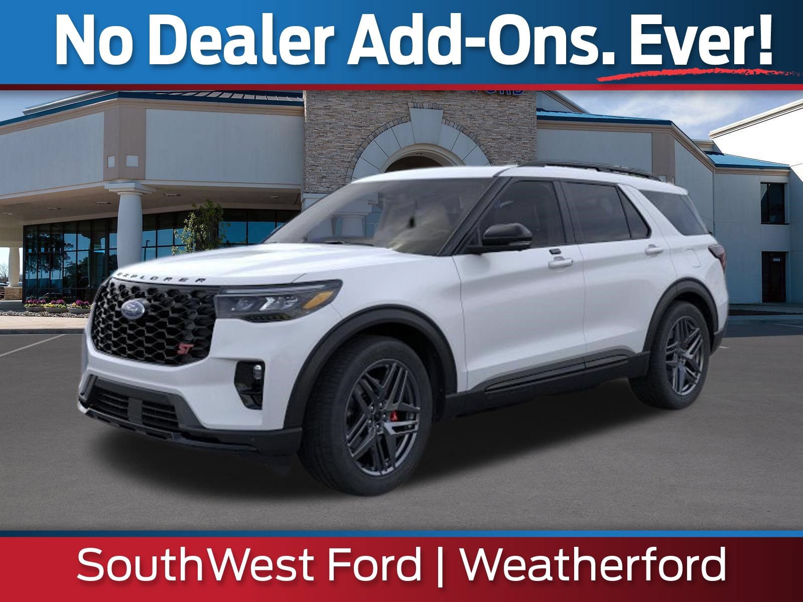New 2026 Ford Explorer ST w/ Sun And Sound Package
