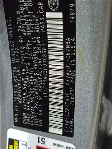 Used 2023 Toyota Camry LE FWD image 25